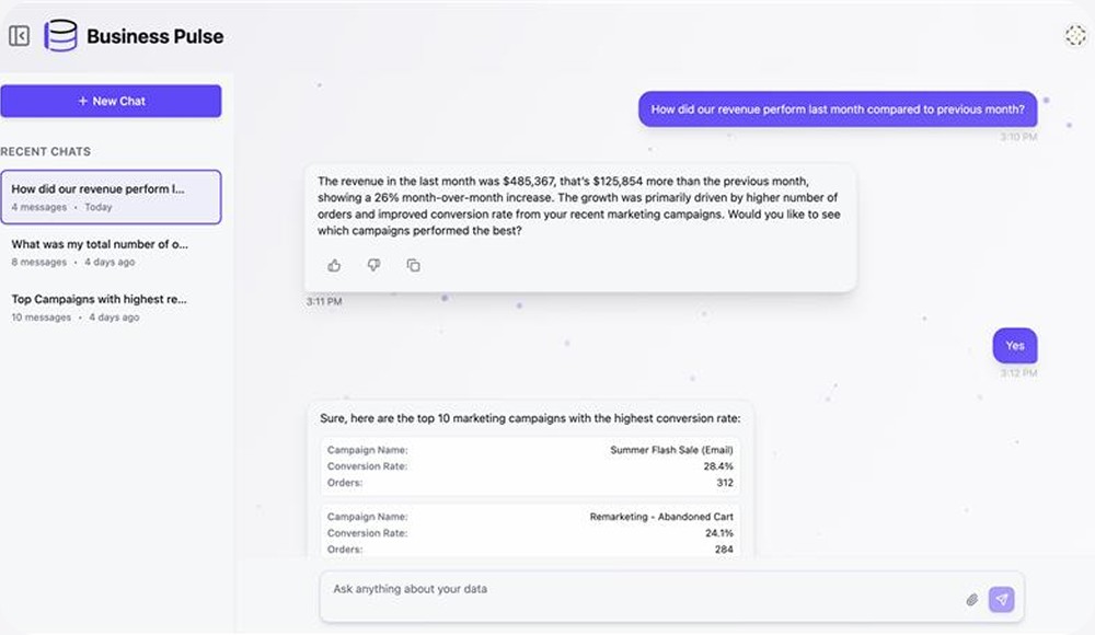 Business Pulse: The Leading AI Analytics Platform for Real-Time Data Insights